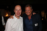Prof. Stephan Kellnar (Klinikum Dritter Orden, links) und Prof. Rüdiger Lange (Direktor dt. Herzzentrum, rechts) (©Foto. Martin Schmitz)